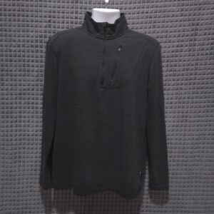 Swiss Tech Lightweight Athletic Jacket Mens M Stretchy Soft Knit Jogging Running